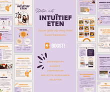 Afbeelding in Gallery-weergave laden, STARTEN MET INTUÏTIEF ETEN GUIDE - bye dieet, hello foodfreedom