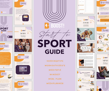 Afbeelding in Gallery-weergave laden, START TO SPORT GUIDE - eindelijk met plezier bewegen