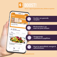 Afbeelding in Gallery-weergave laden, 12 maanden BOOST! app toegang + gratis het BOOST! 12-weken afslank traject